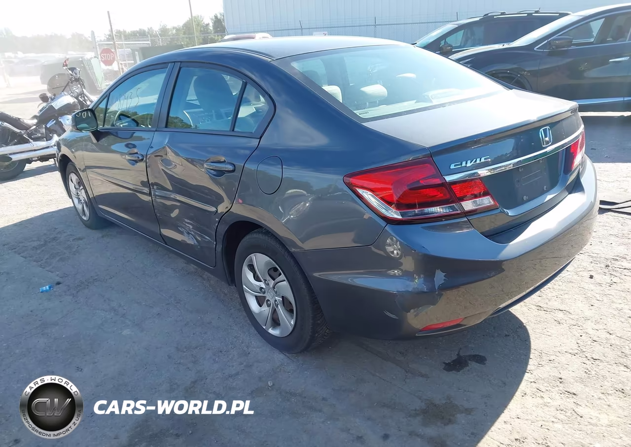 2013 Honda Civic Lx VIN:2HGFB2F53DH577661 - 3