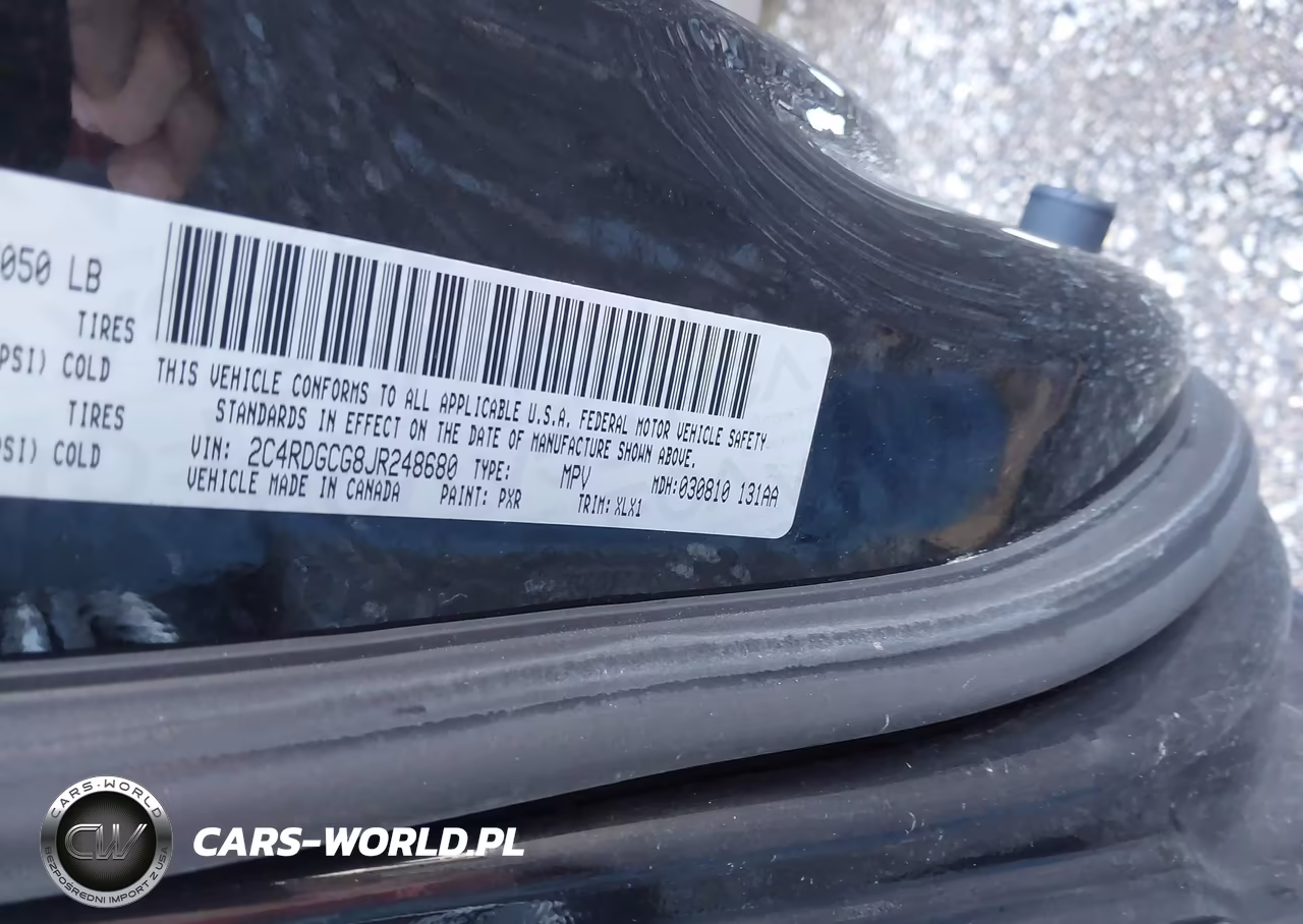 2018 Dodge Grand Caravan Sxt VIN:2C4RDGCG8JR248680 - 9