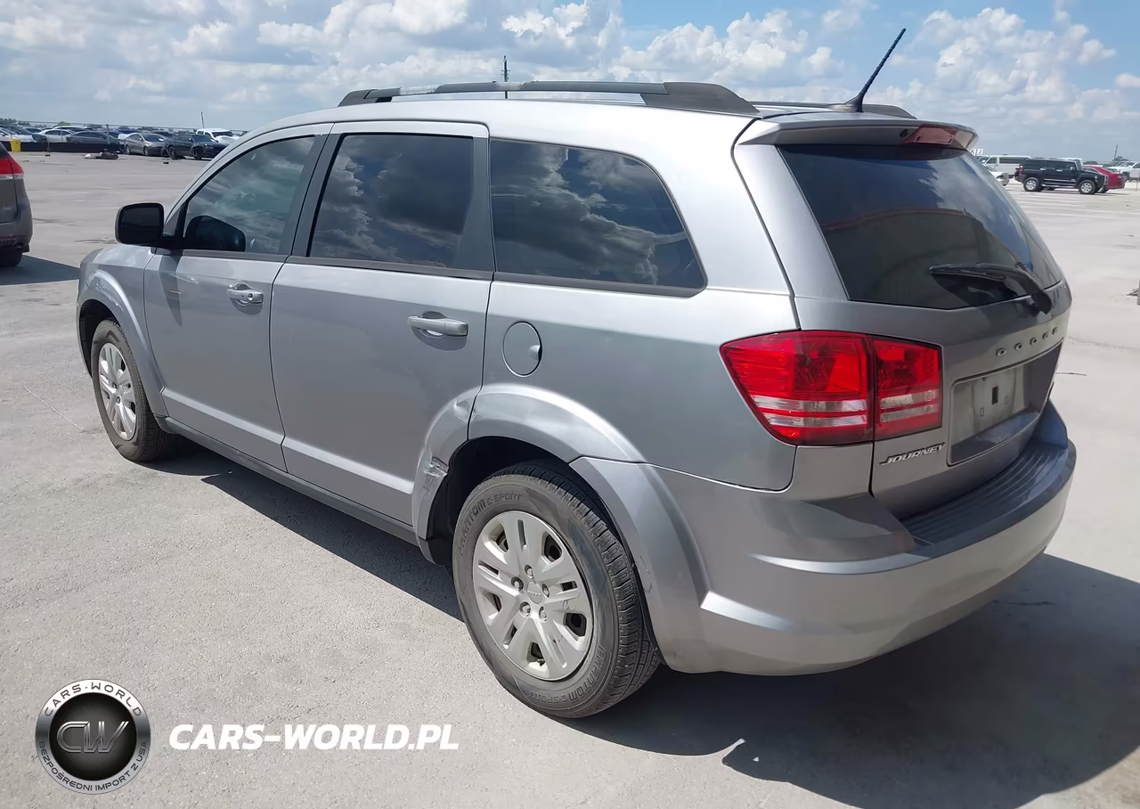2018 Dodge Journey Se VIN:3C4PDCAB1JT229487 - 3