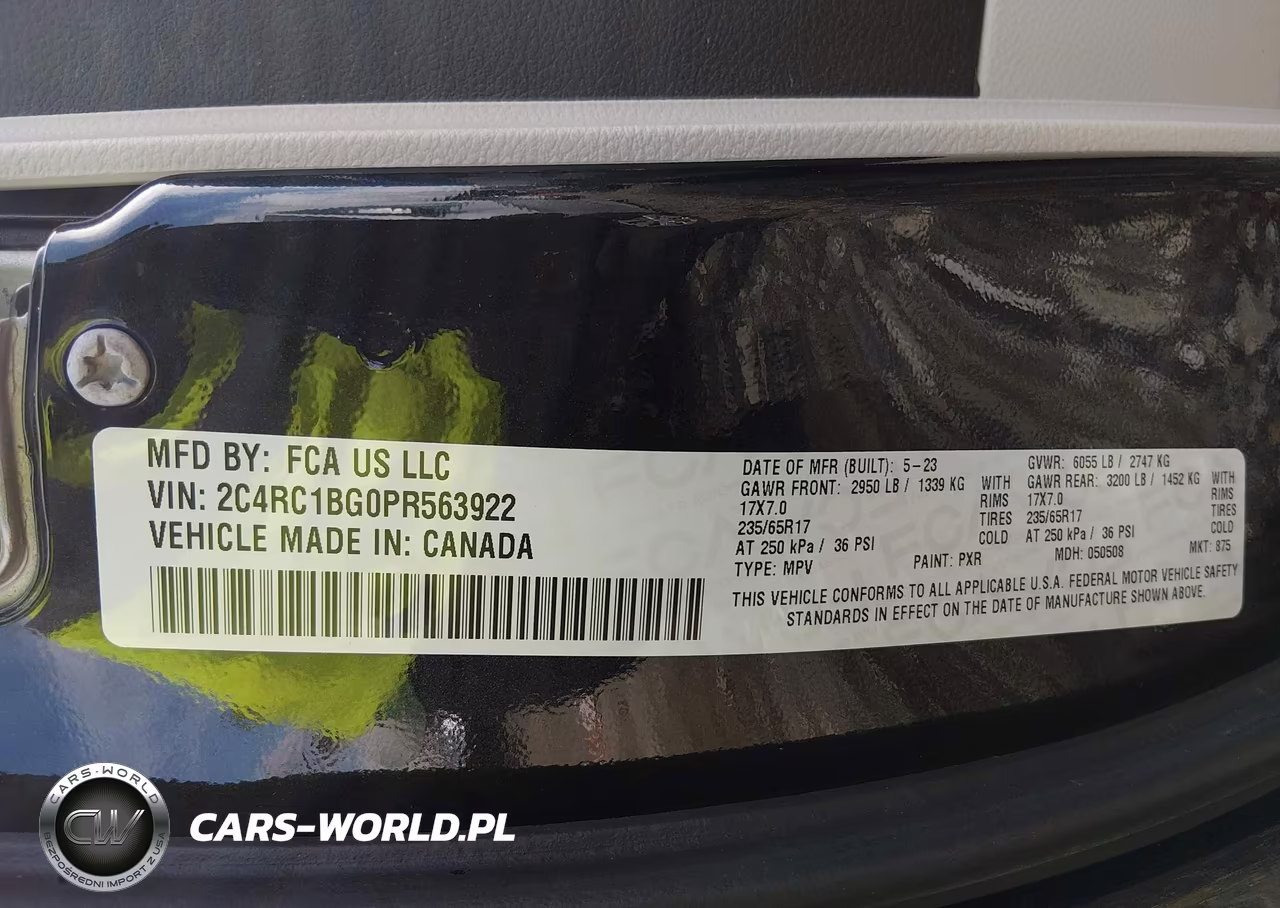 2023 Chrysler Pacifica Touring L VIN:2C4RC1BG0PR563922 - 9