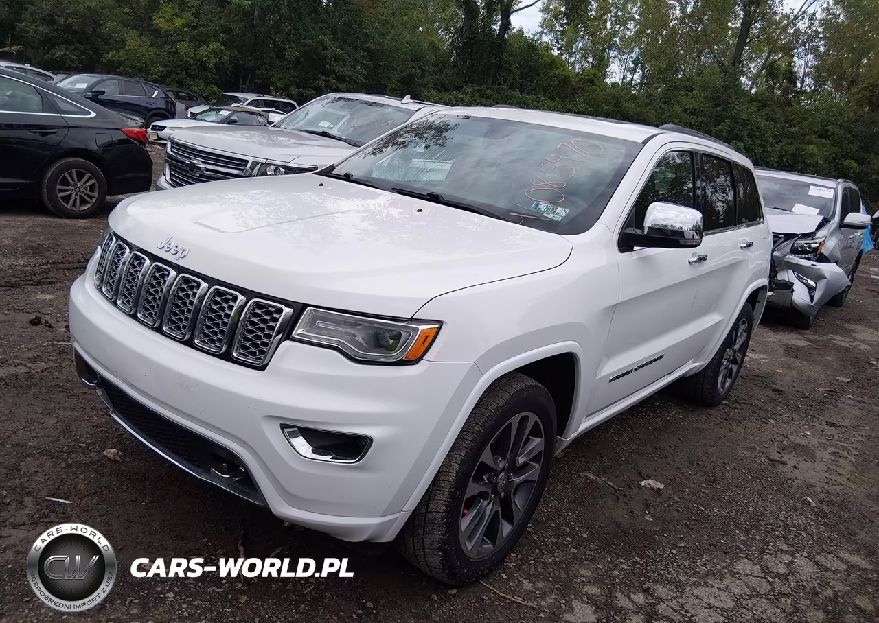 2017 Jeep Grand Cherokee Overland 4X4 VIN:1C4RJFCG3HC790436 - 2