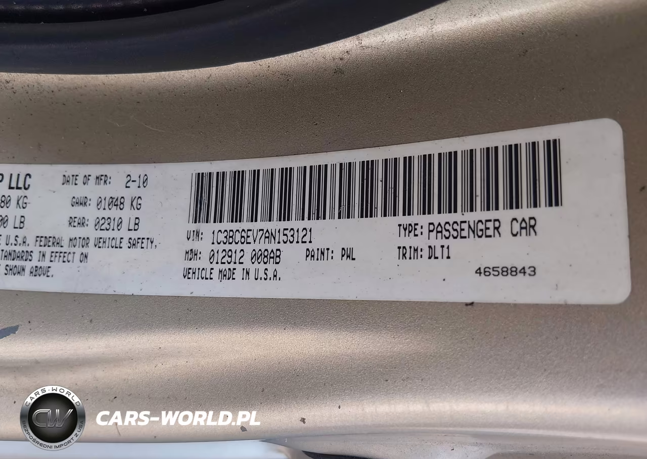 2010 Chrysler Sebring Limited VIN:1C3BC6EV7AN153121 - 9