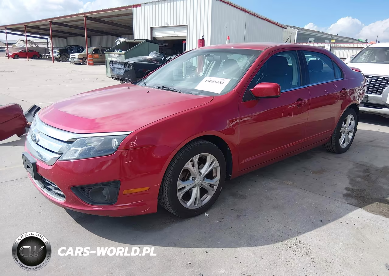 2012 Ford Fusion Se VIN:3FAHP0HA9CR437775 - 2