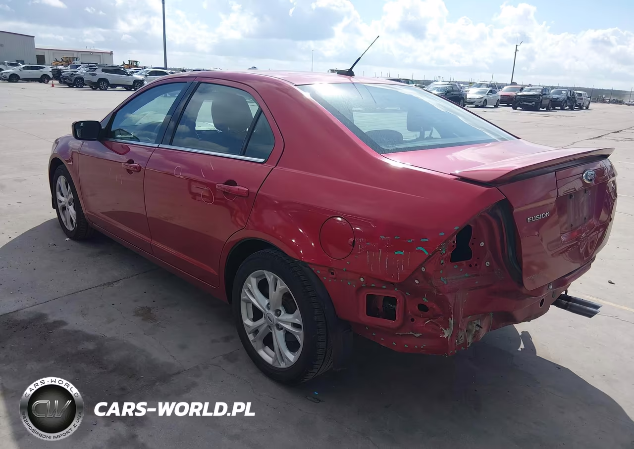 2012 Ford Fusion Se VIN:3FAHP0HA9CR437775 - 3
