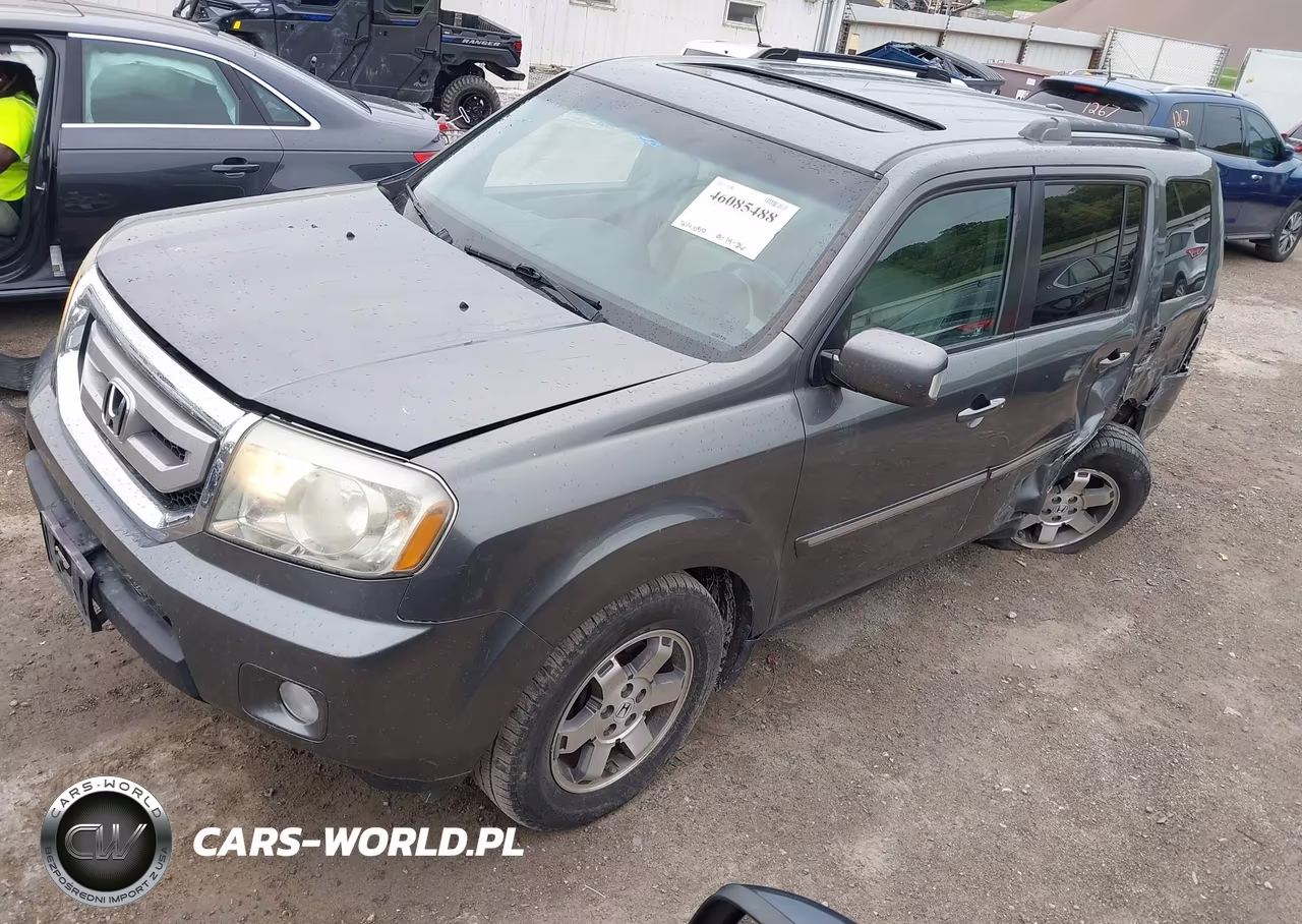 2011 Honda Pilot Touring VIN:5FNYF4H98BB074640 - 2