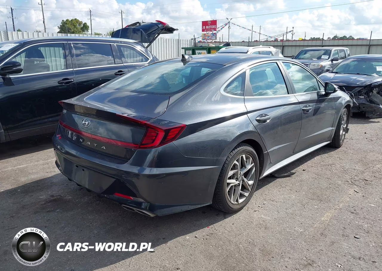 2020 Hyundai Sonata Sel VIN:5NPEF4JA6LH052713 - 4