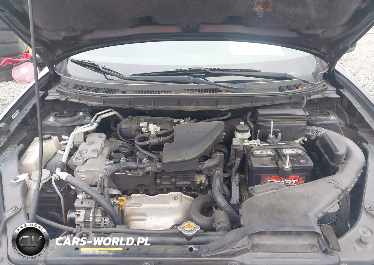 2008 Nissan Rogue Sl VIN:JN8AS58T68W002634 - 10
