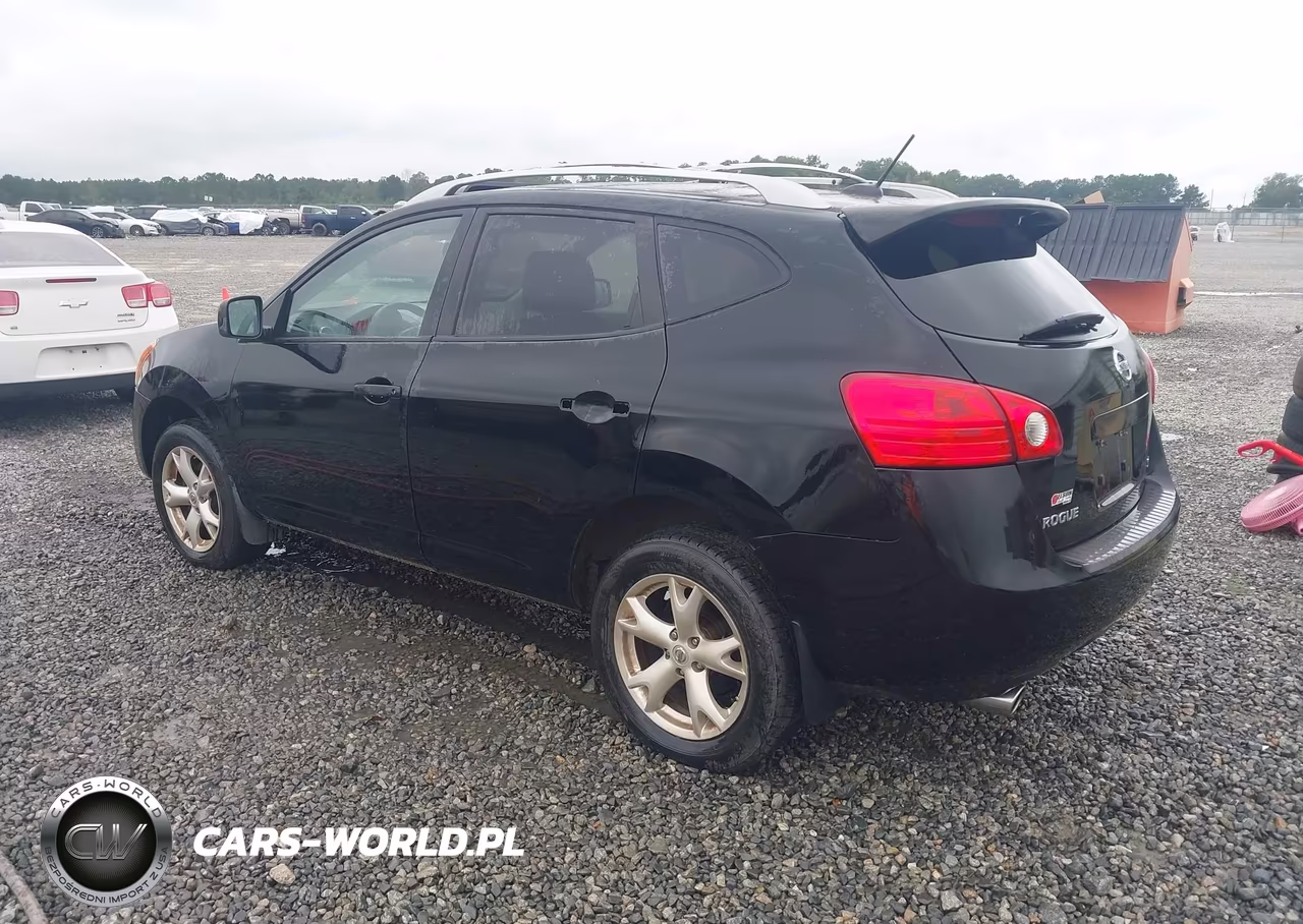 2008 Nissan Rogue Sl VIN:JN8AS58T68W002634 - 3