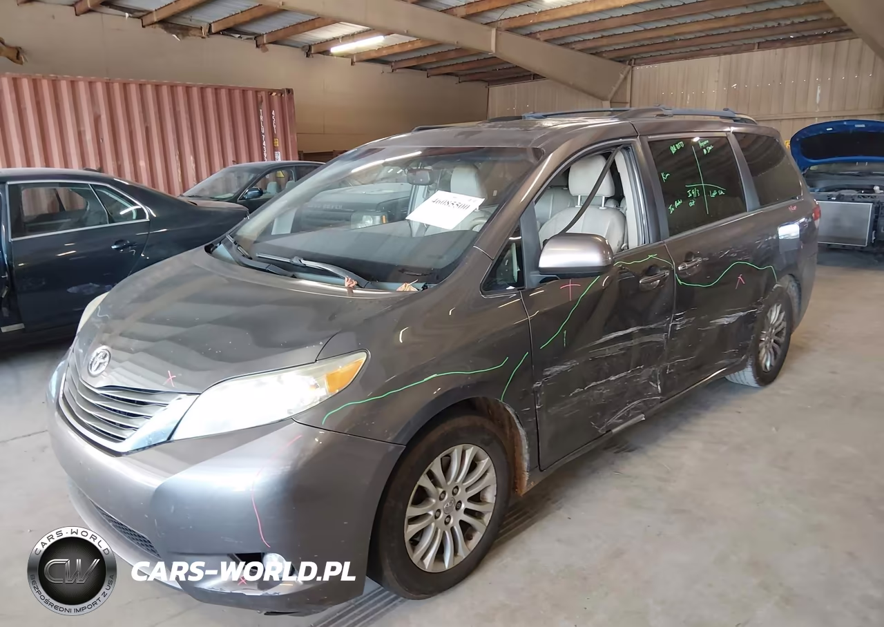 2013 Toyota Sienna Xle V6 8 Passenger VIN:5TDYK3DC0DS378938 - 2