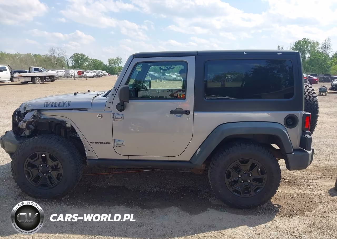 2014 Jeep Wrangler Willys Wheeler VIN:1C4AJWAG0EL210183 - 15