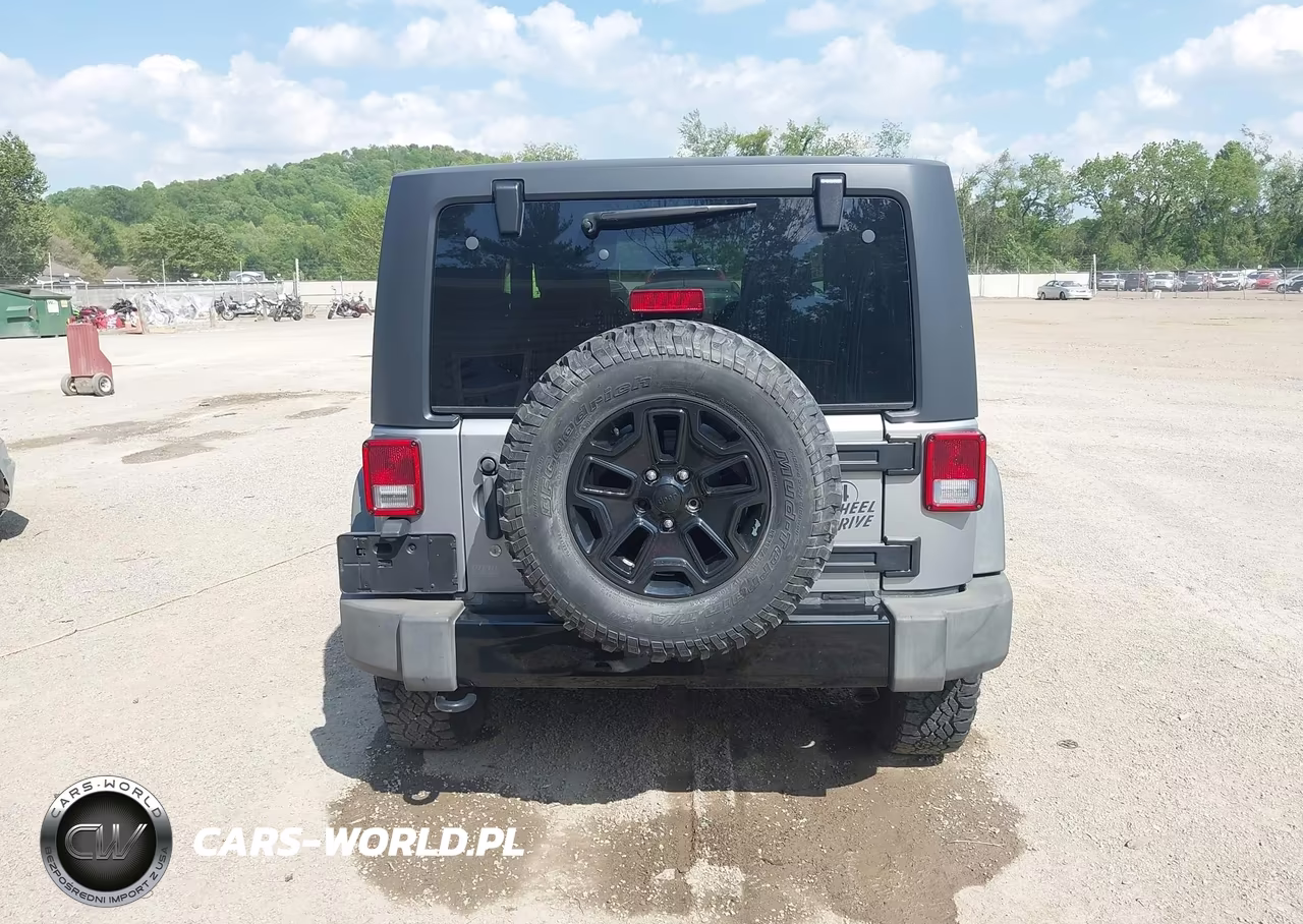2014 Jeep Wrangler Willys Wheeler VIN:1C4AJWAG0EL210183 - 17