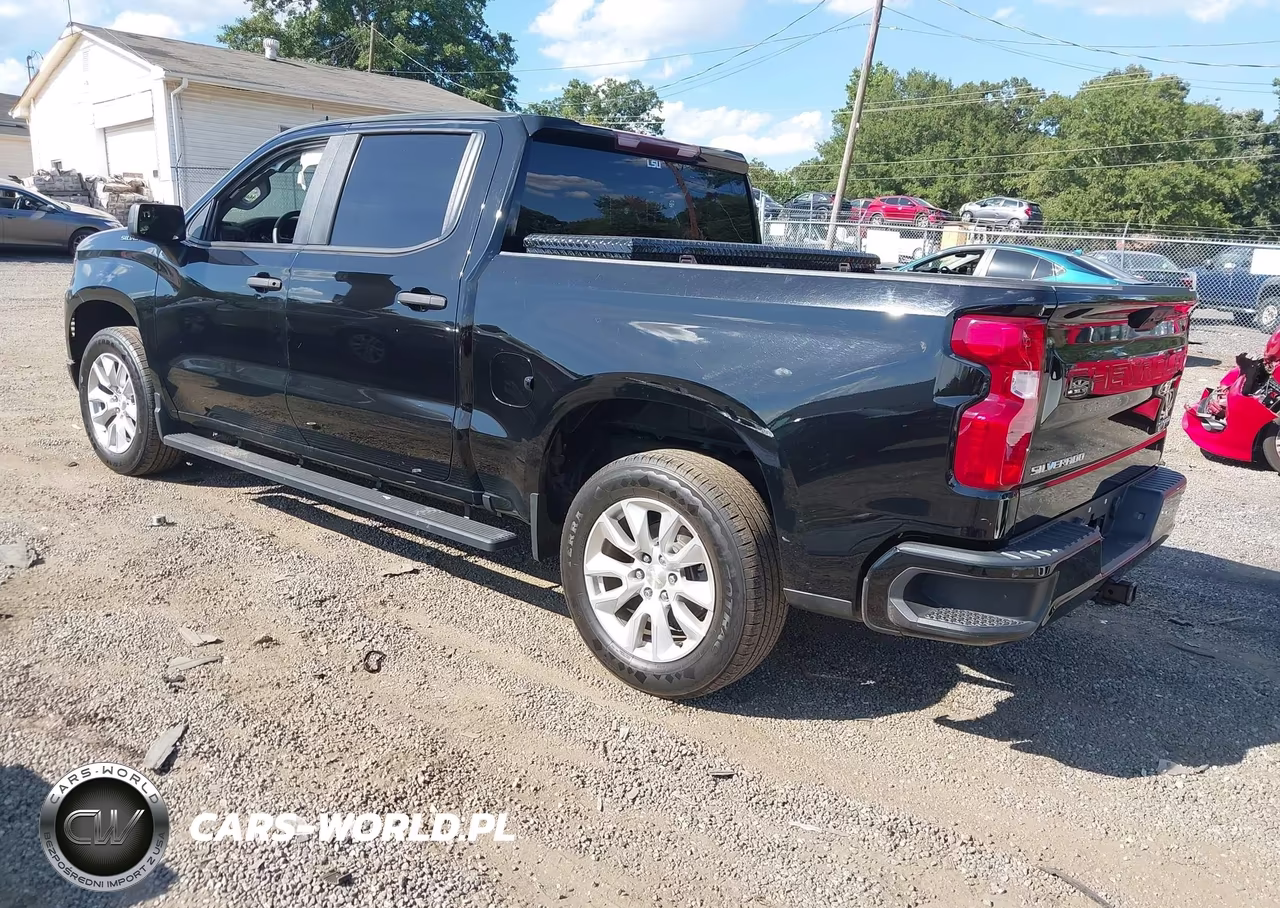 2022 Chevrolet Silverado 1500 2Wd Short Bed Custom VIN:1GCPABEK4NZ561354 - 3