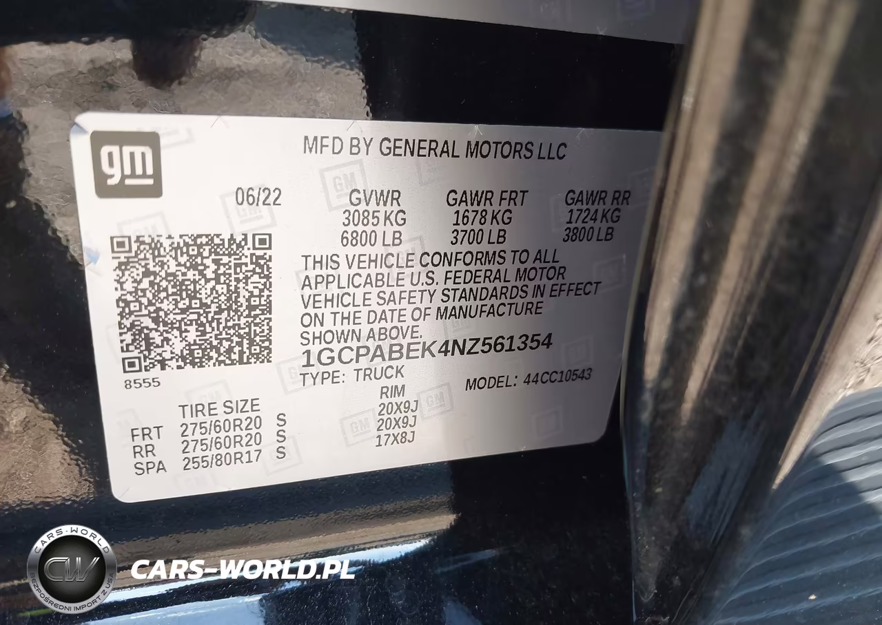 2022 Chevrolet Silverado 1500 2Wd Short Bed Custom VIN:1GCPABEK4NZ561354 - 9