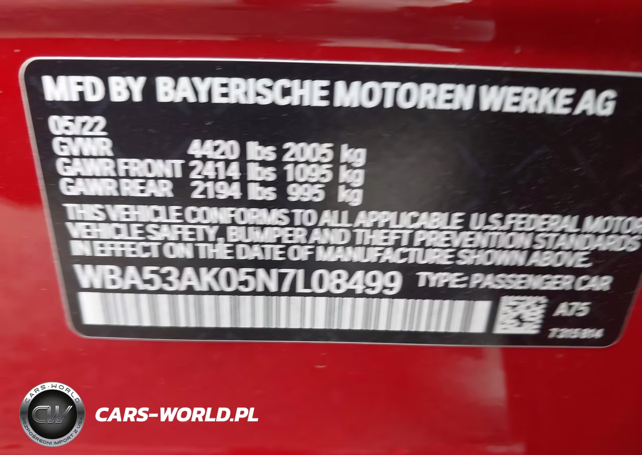 2022 BMW 228 Gran Coupe I Sdrive VIN:WBA53AK05N7L08499 - 9