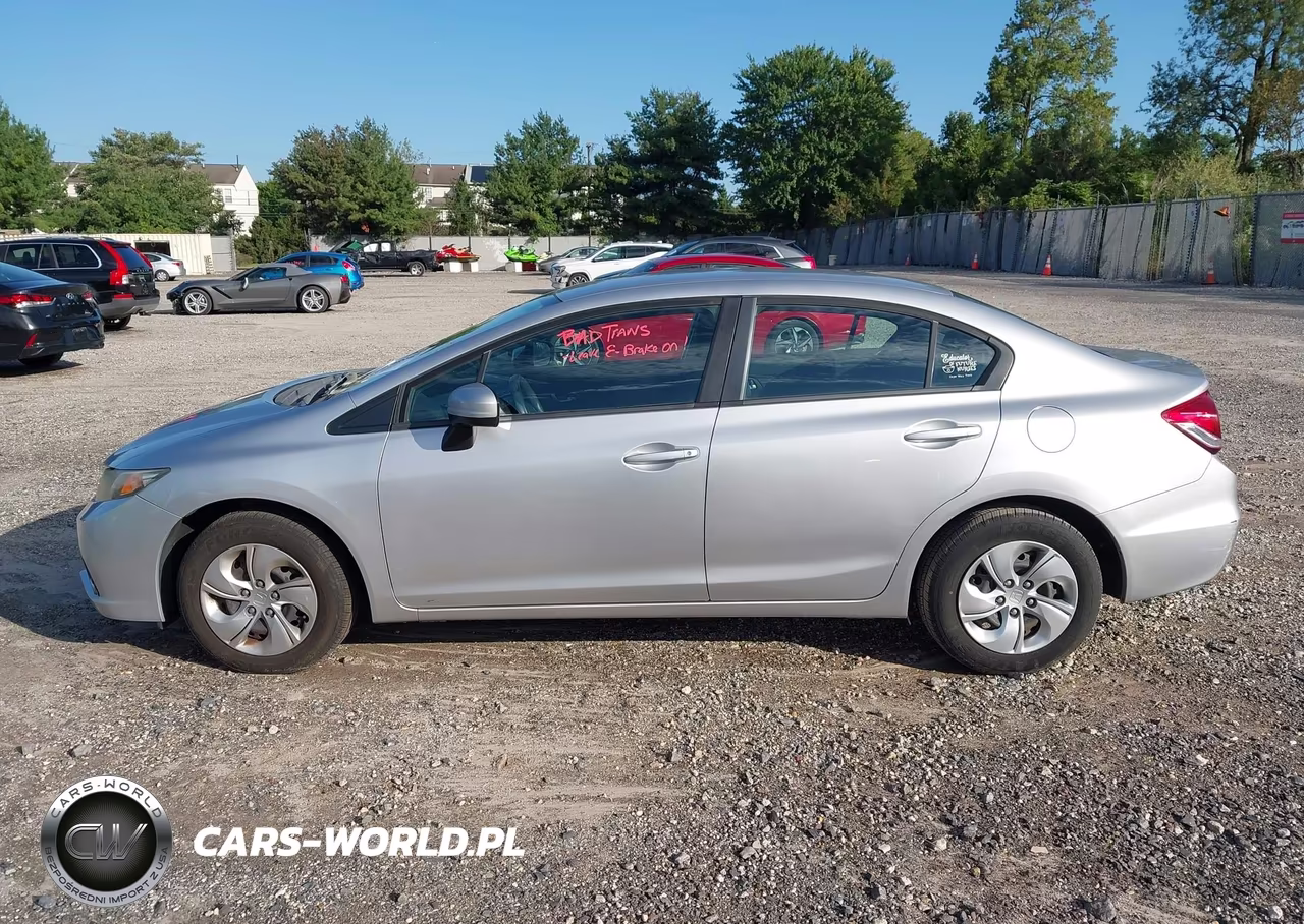 2015 Honda Civic Lx VIN:19XFB2F50FE242919 - 14