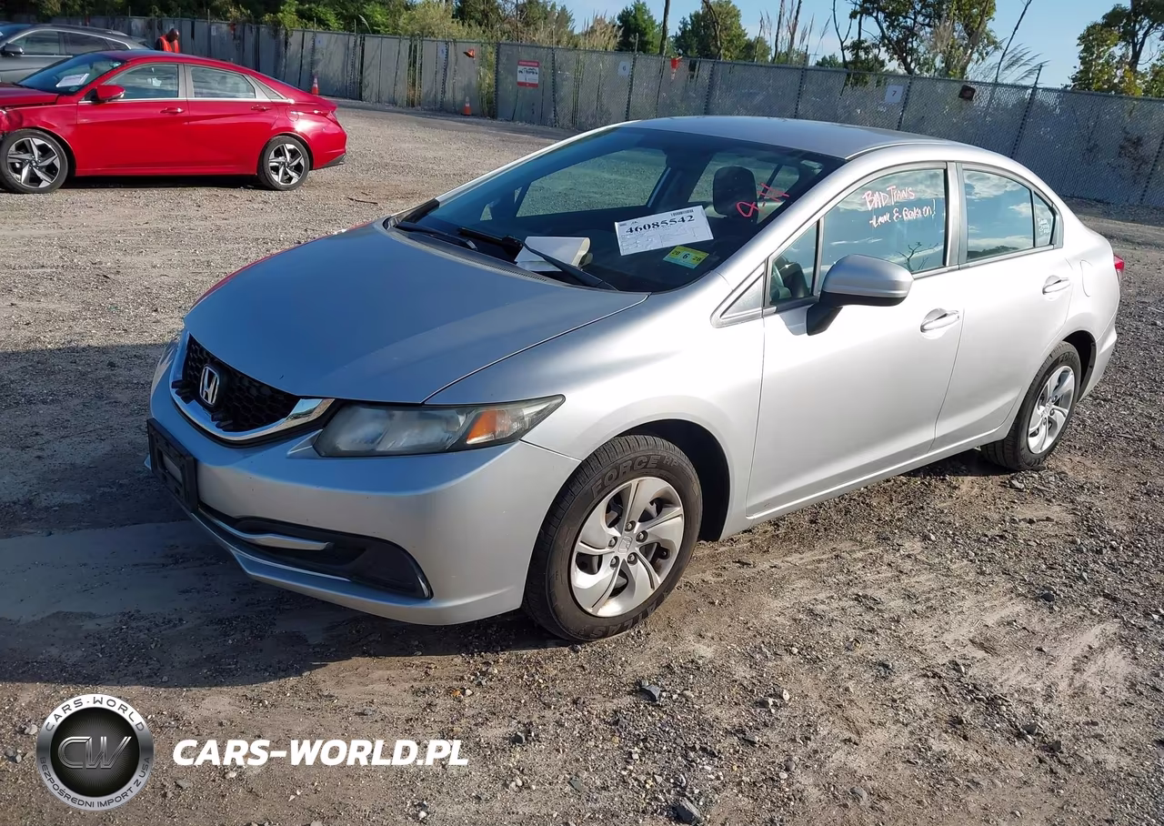 2015 Honda Civic Lx VIN:19XFB2F50FE242919 - 2
