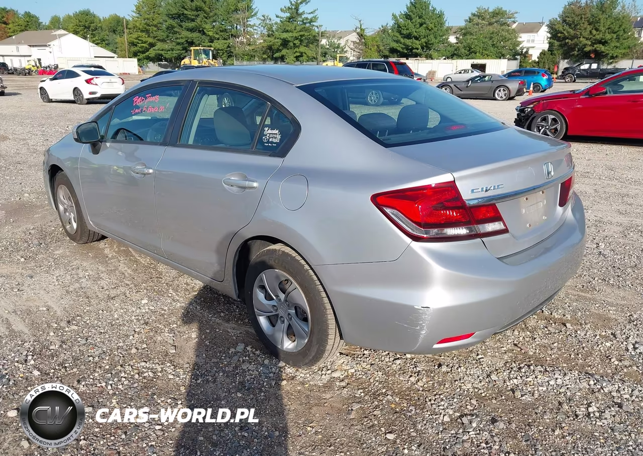 2015 Honda Civic Lx VIN:19XFB2F50FE242919 - 3