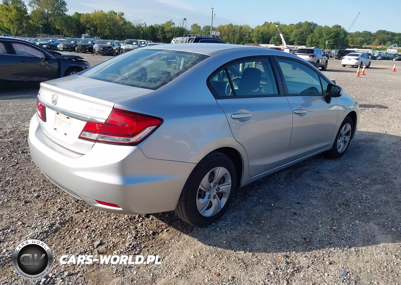 2015 Honda Civic Lx VIN:19XFB2F50FE242919 - 4