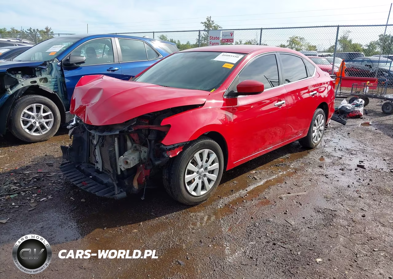 2017 Nissan Sentra Sv VIN:3N1AB7AP1HL688790 - 2