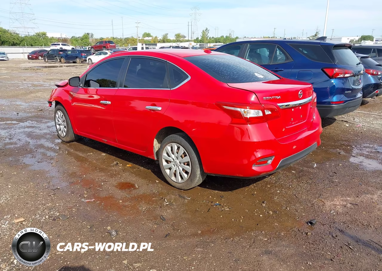 2017 Nissan Sentra Sv VIN:3N1AB7AP1HL688790 - 3