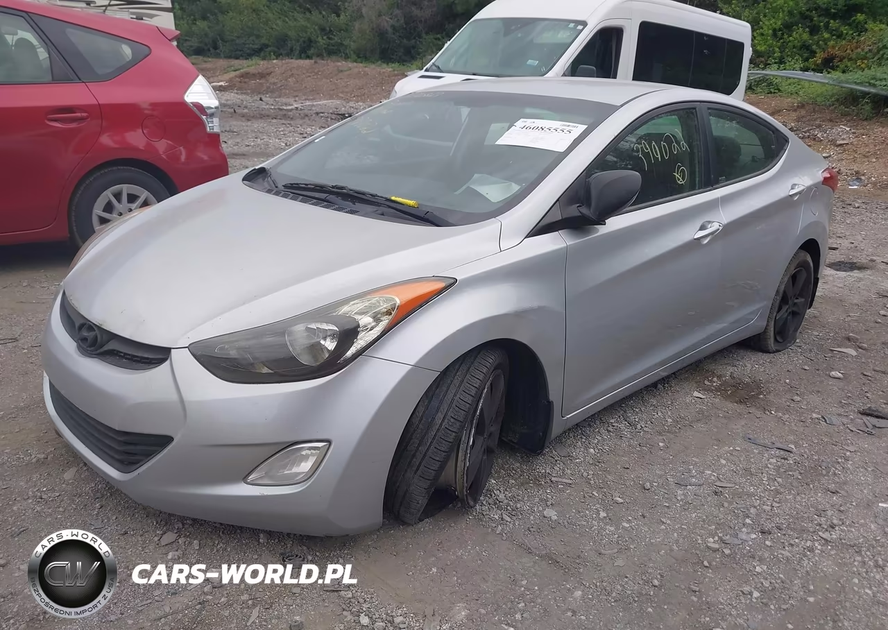2013 Hyundai Elantra Gls VIN:5NPDH4AE1DH399022 - 2
