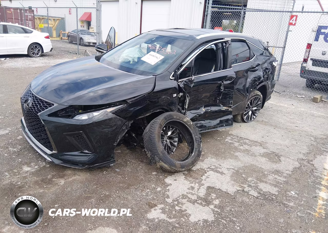 2022 Lexus Rx 350 F Sport Appearance VIN:2T2SZMDA6NC363646 - 2