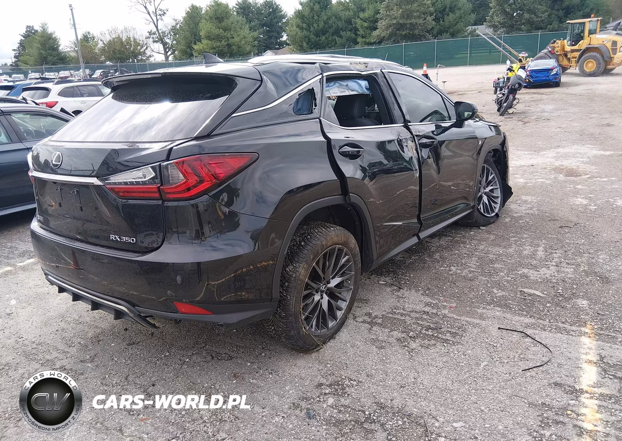 2022 Lexus Rx 350 F Sport Appearance VIN:2T2SZMDA6NC363646 - 4