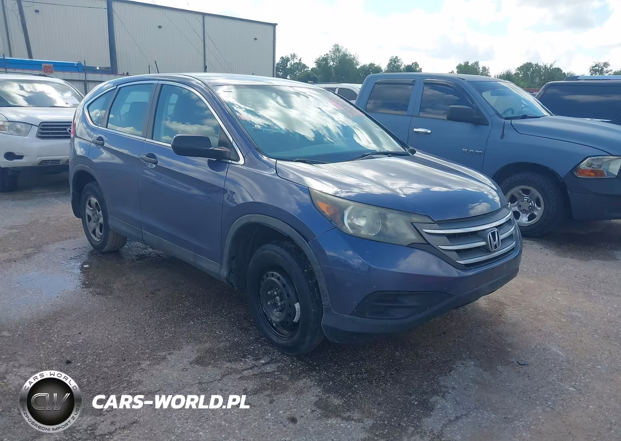 2013 Honda Cr-V Lx VIN:2HKRM4H3XDH601393 - 1