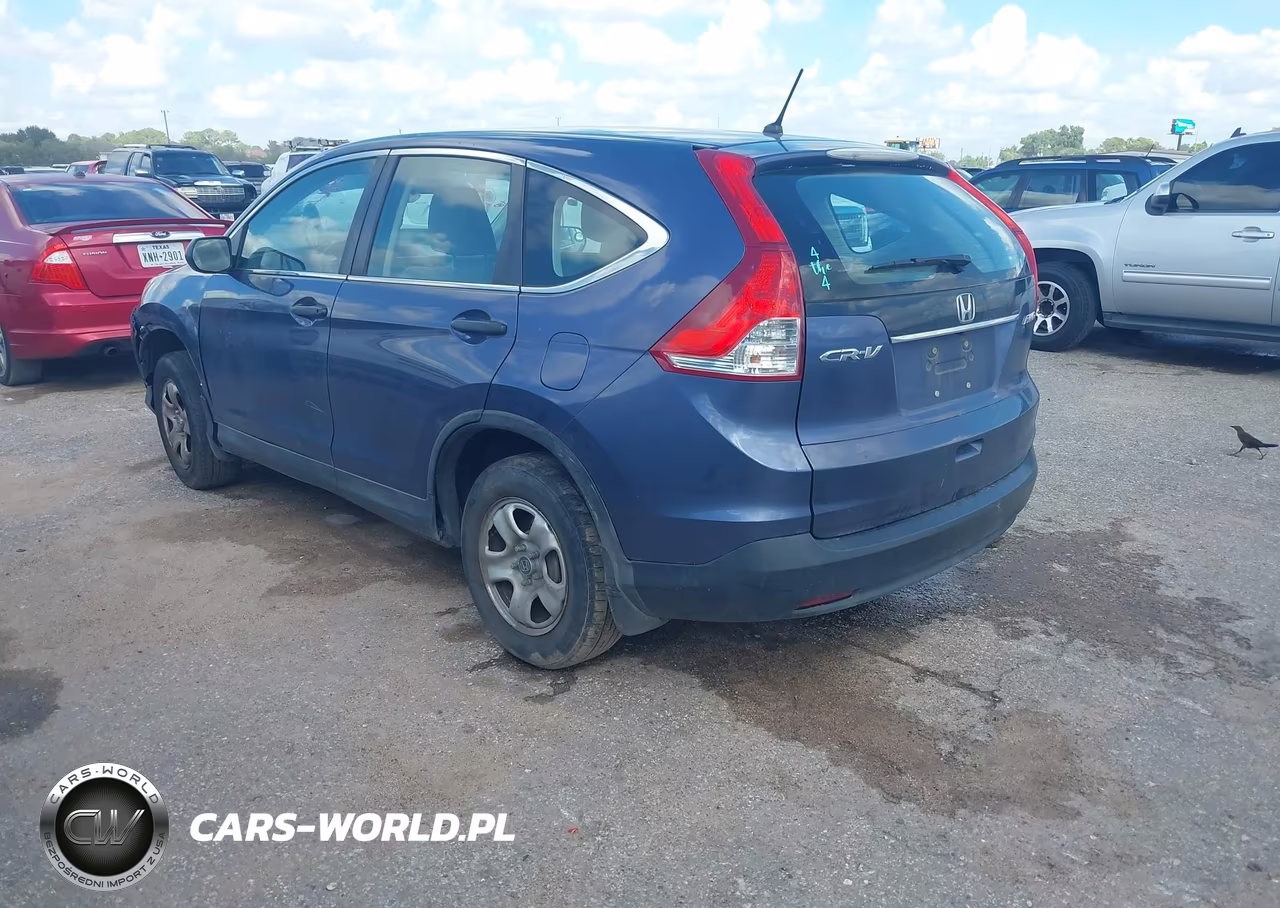 2013 Honda Cr-V Lx VIN:2HKRM4H3XDH601393 - 3