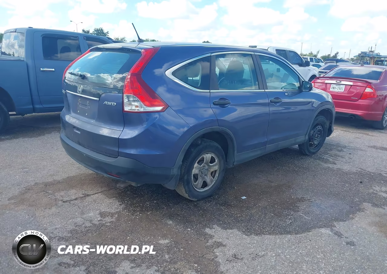 2013 Honda Cr-V Lx VIN:2HKRM4H3XDH601393 - 4