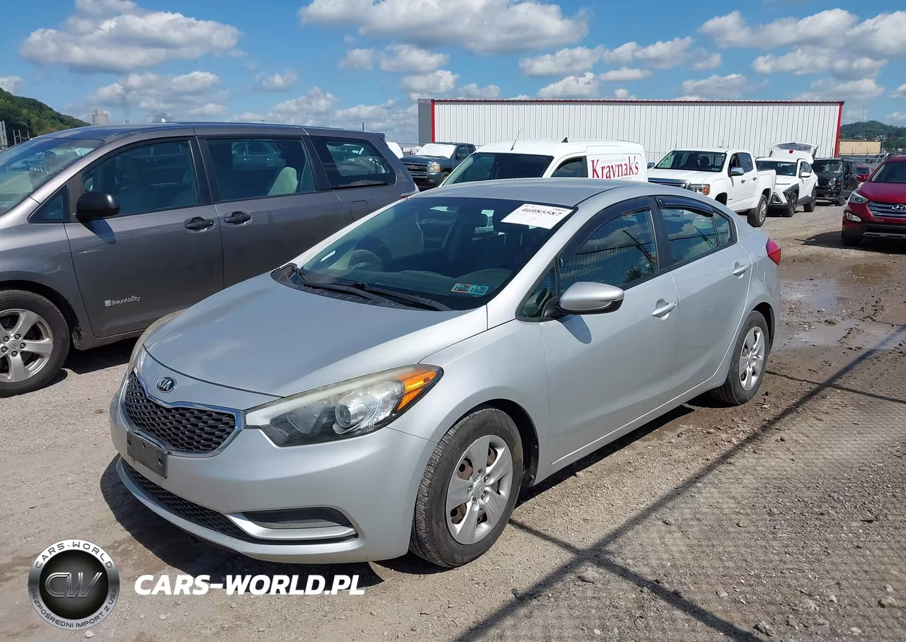 2015 Kia Forte Lx VIN:KNAFK4A68F5344165 - 2