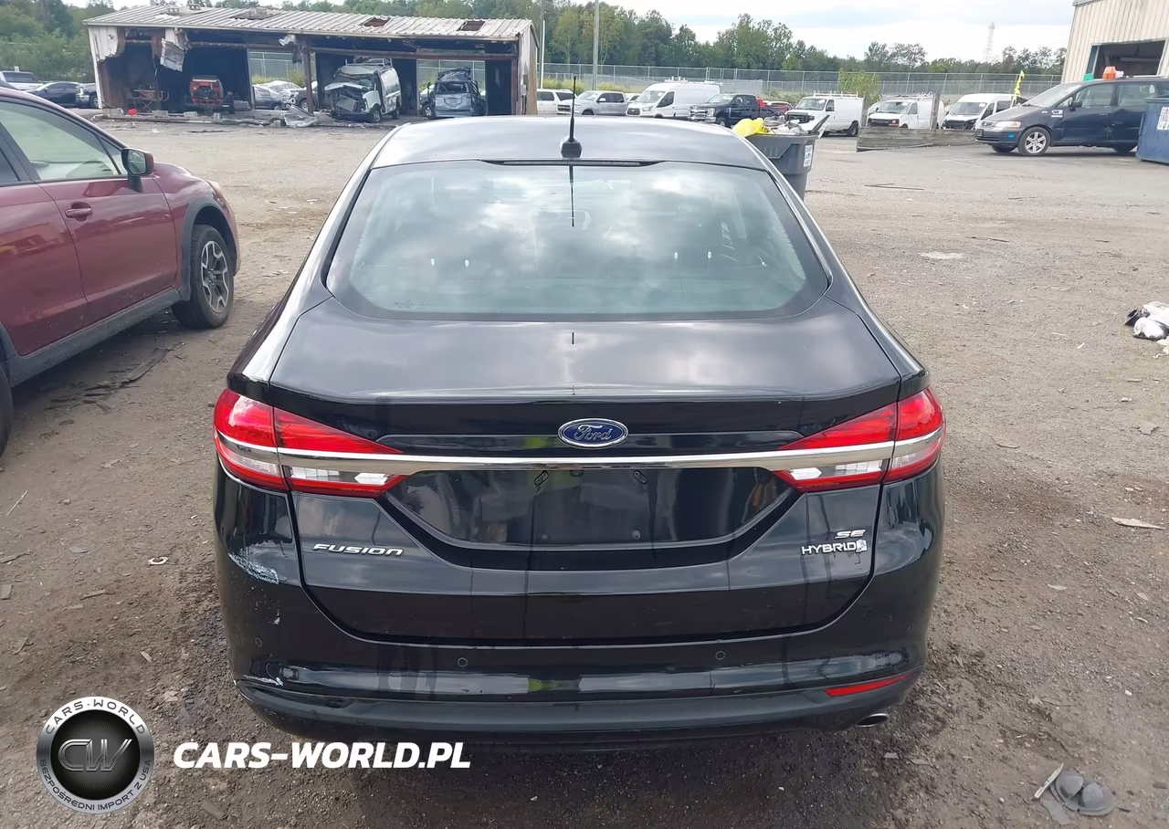 2017 Ford Fusion Hybrid Se VIN:3FA6P0LU1HR161804 - 16