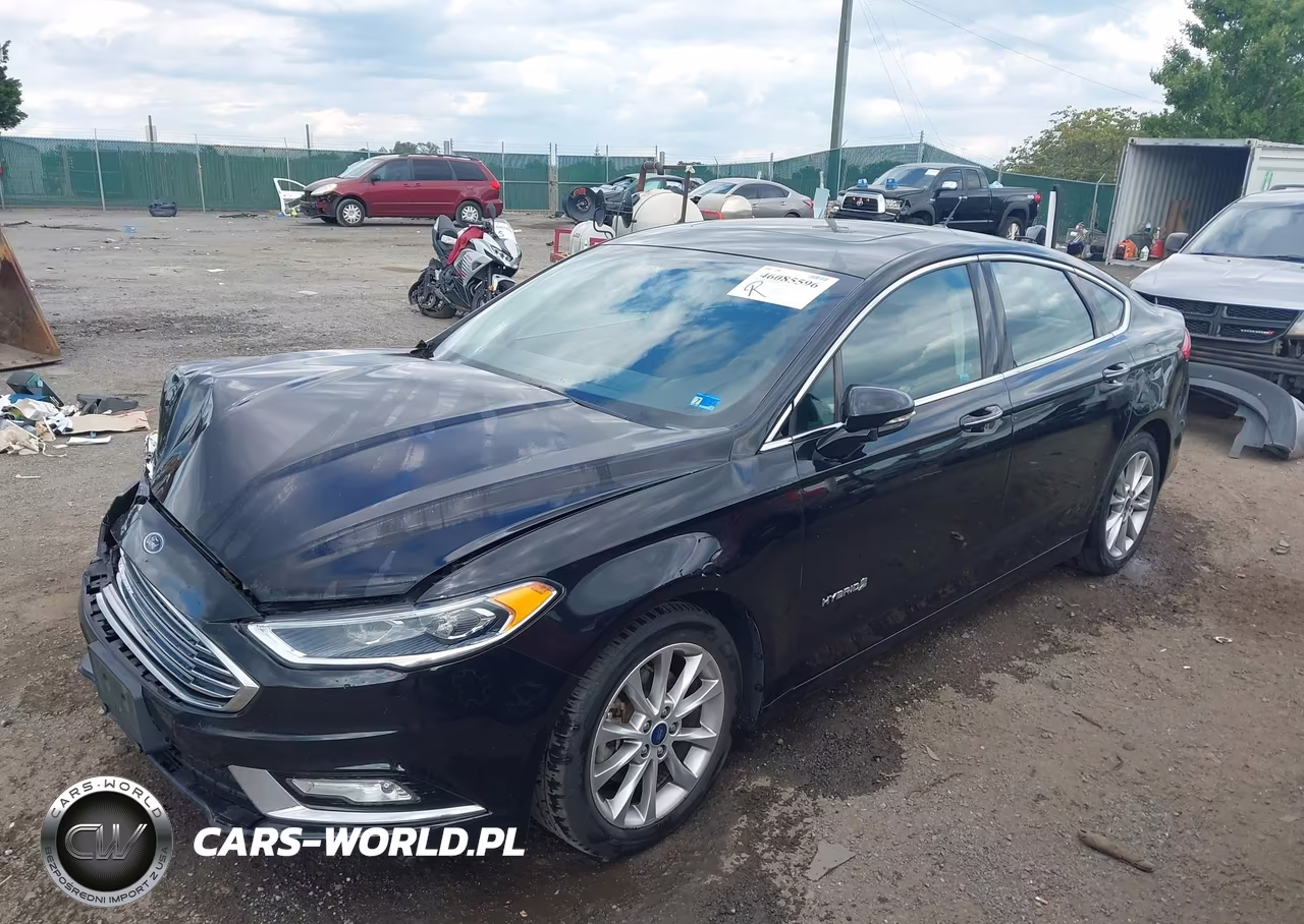 2017 Ford Fusion Hybrid Se VIN:3FA6P0LU1HR161804 - 2
