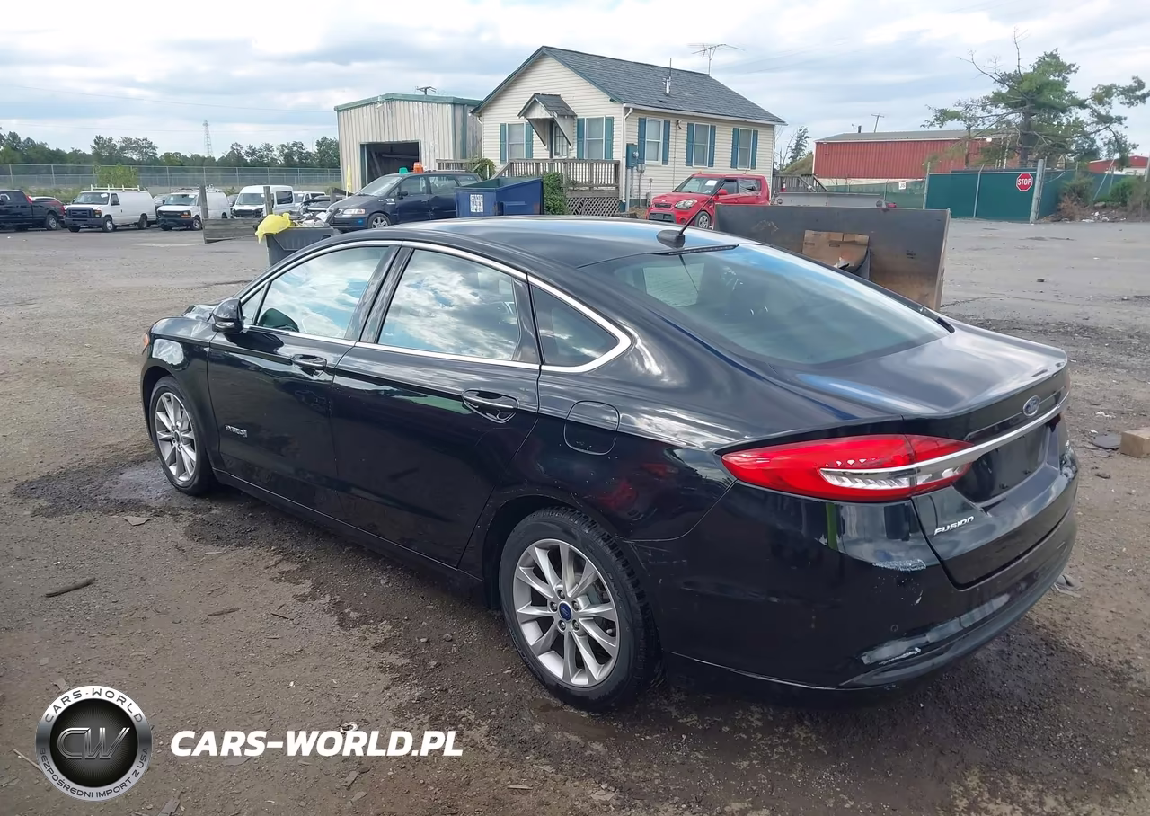 2017 Ford Fusion Hybrid Se VIN:3FA6P0LU1HR161804 - 3