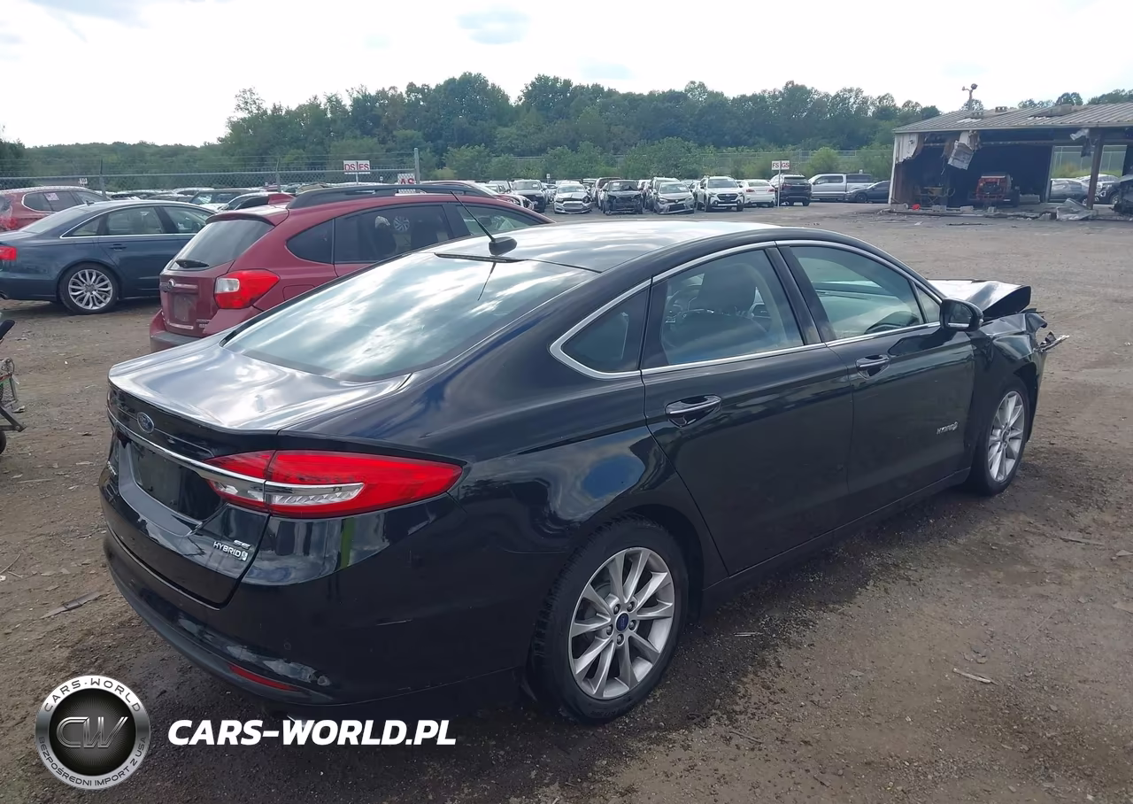 2017 Ford Fusion Hybrid Se VIN:3FA6P0LU1HR161804 - 4