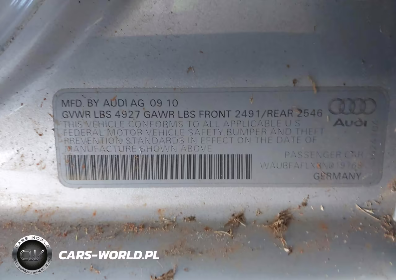 2011 Audi A4 2.0T Premium VIN:WAUBFAFLXBN019768 - 9