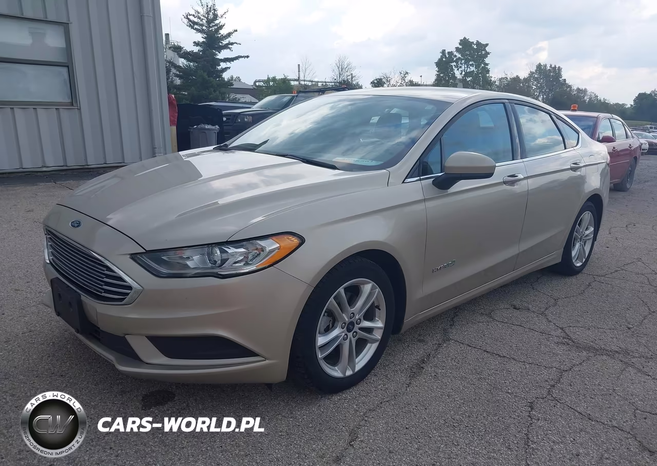 2018 Ford Fusion Hybrid S VIN:3FA6P0UU4JR142362 - 2