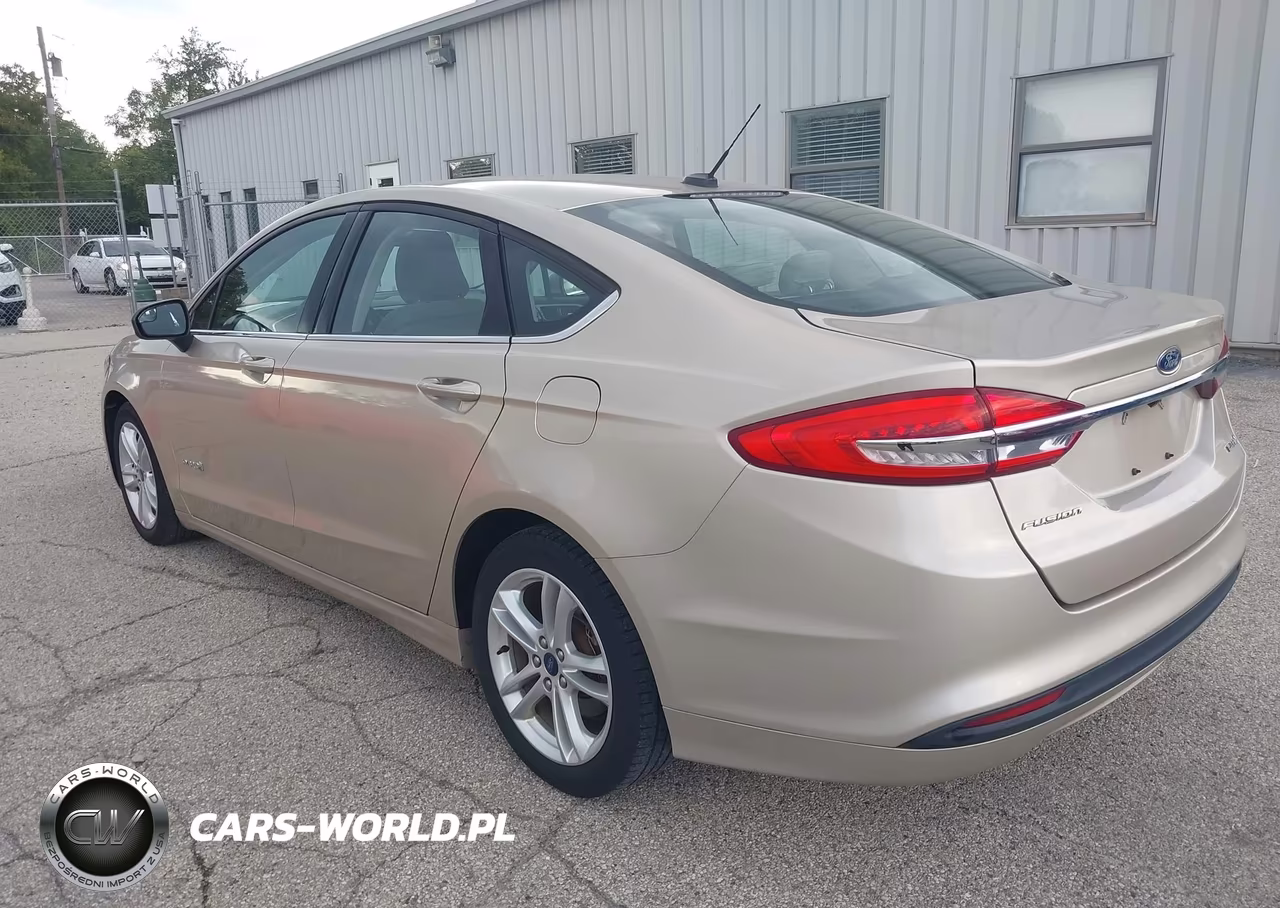 2018 Ford Fusion Hybrid S VIN:3FA6P0UU4JR142362 - 3