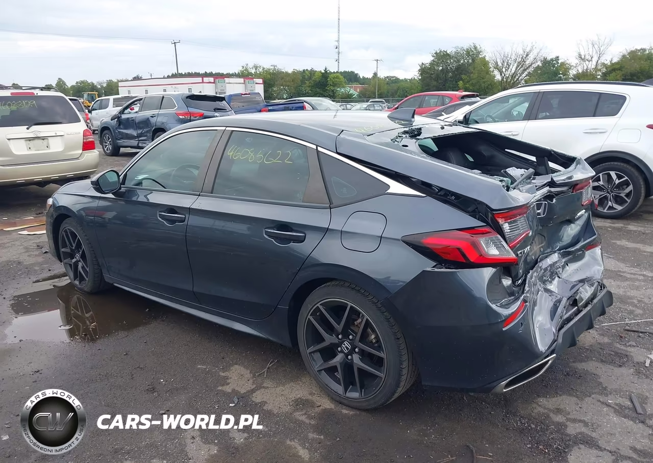 2022 Honda Civic Sport Touring VIN:19XFL1H83NE006522 - 3
