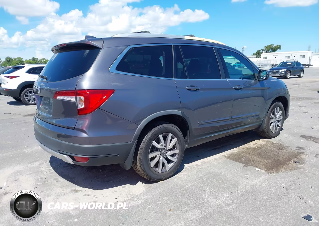 2020 Honda Pilot 2Wd Ex-L W-Navi VIN:5FNYF5H43LB006600 - 4