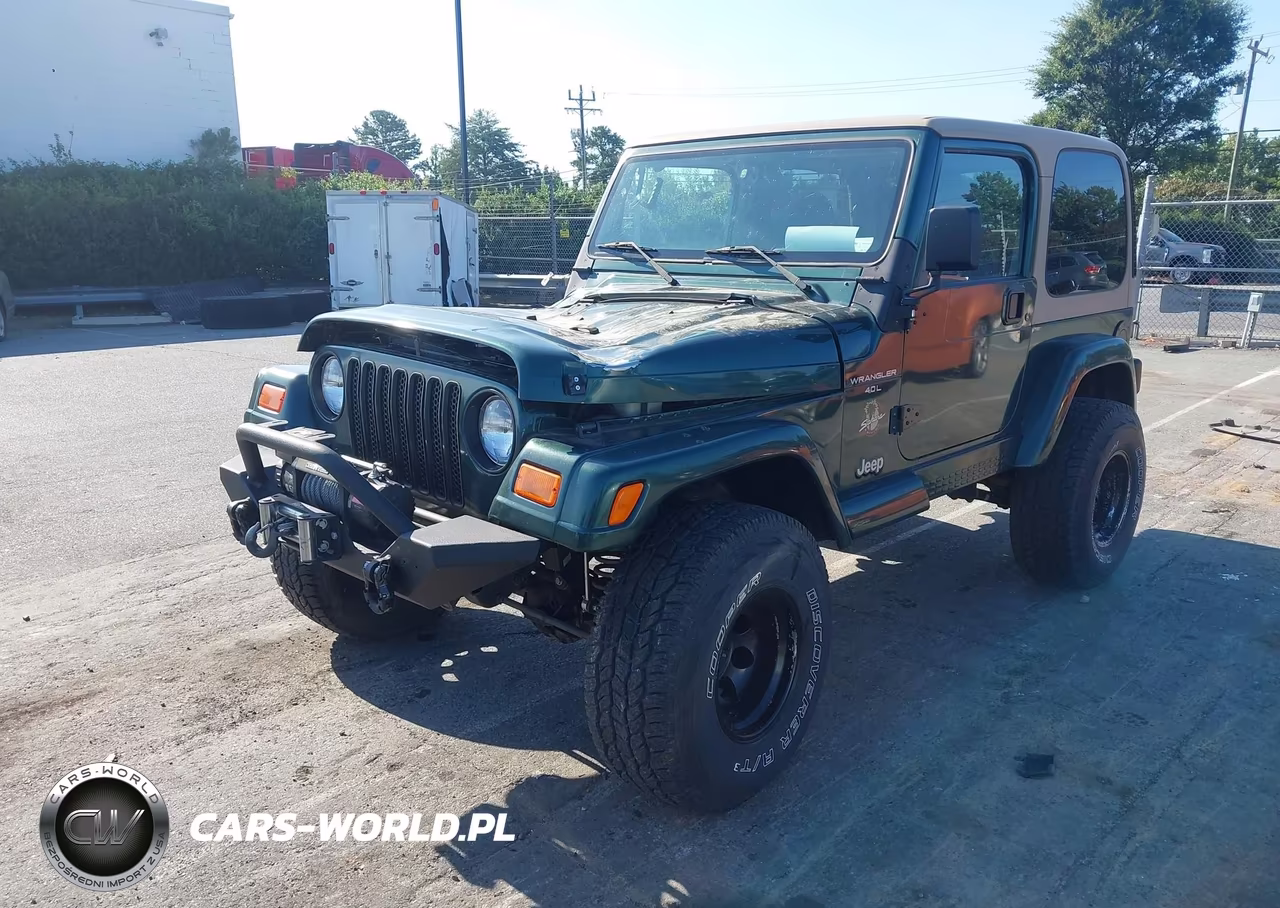 2000 Jeep Wrangler Sahara VIN:1J4FA59S3YP732032 - 2