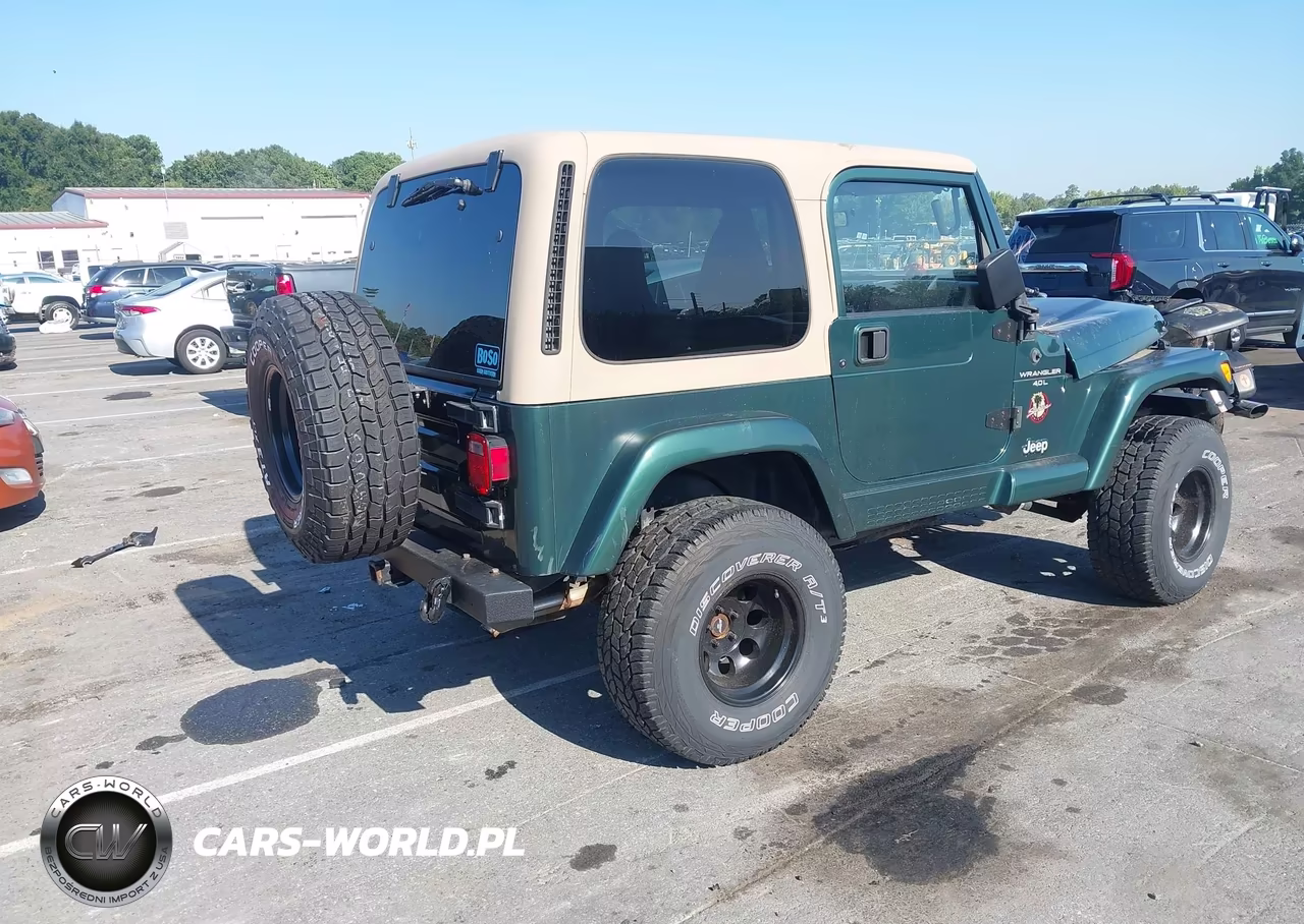 2000 Jeep Wrangler Sahara VIN:1J4FA59S3YP732032 - 4