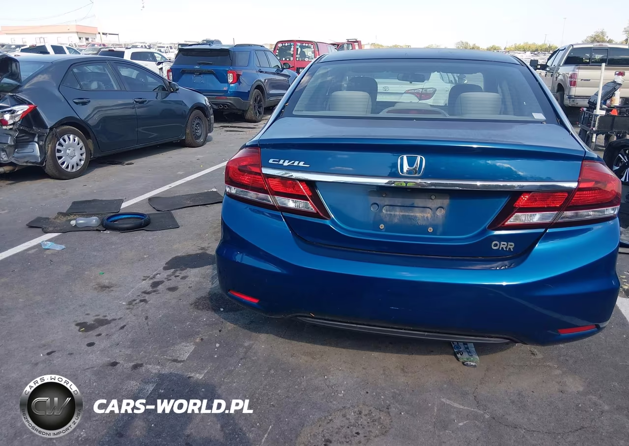 2013 Honda Civic Lx VIN:2HGFB2F5XDH528814 - 16