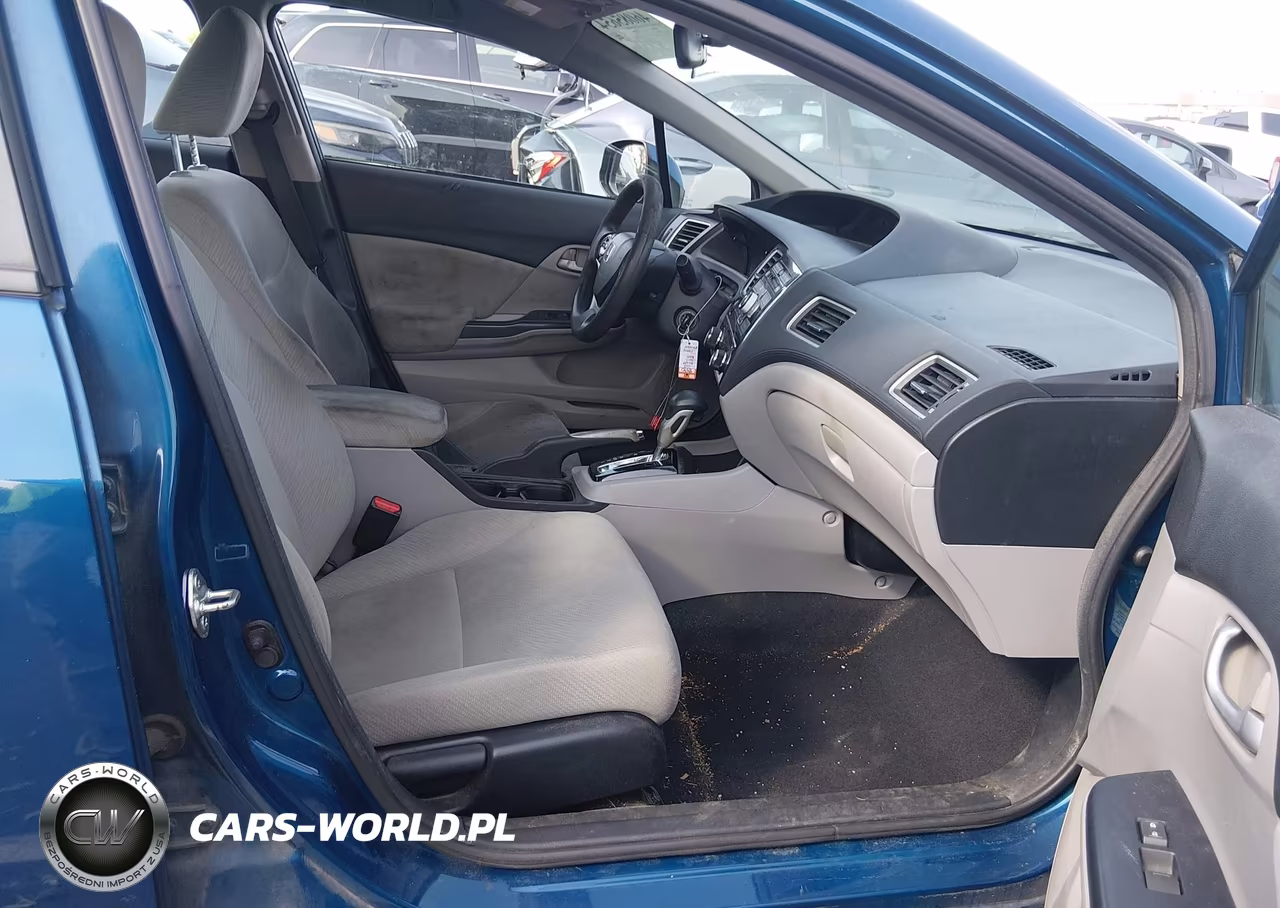 2013 Honda Civic Lx VIN:2HGFB2F5XDH528814 - 5