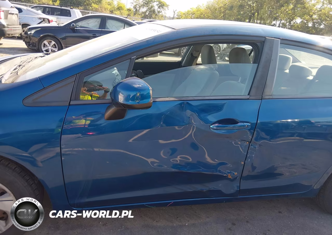 2013 Honda Civic Lx VIN:2HGFB2F5XDH528814 - 6
