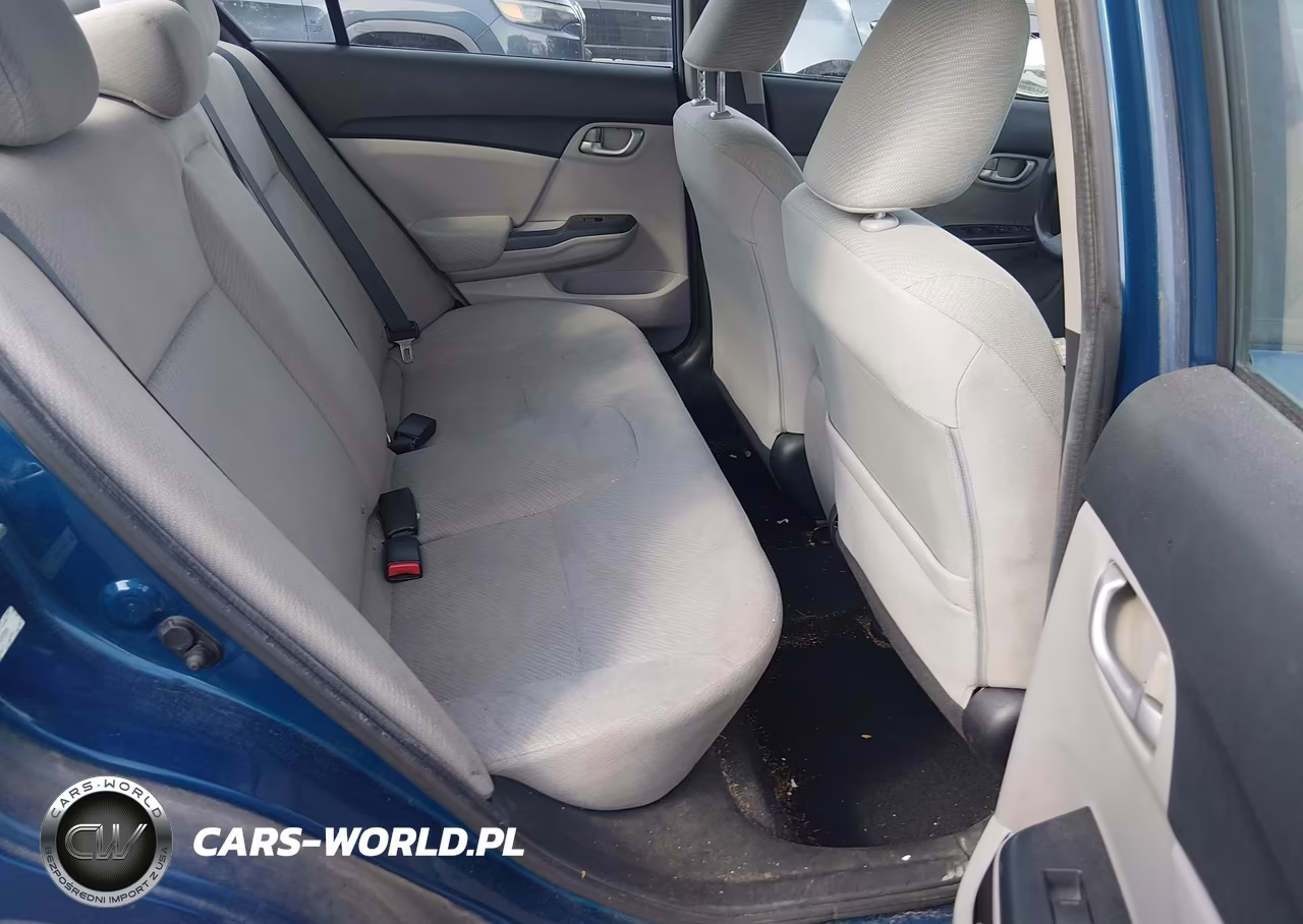 2013 Honda Civic Lx VIN:2HGFB2F5XDH528814 - 8