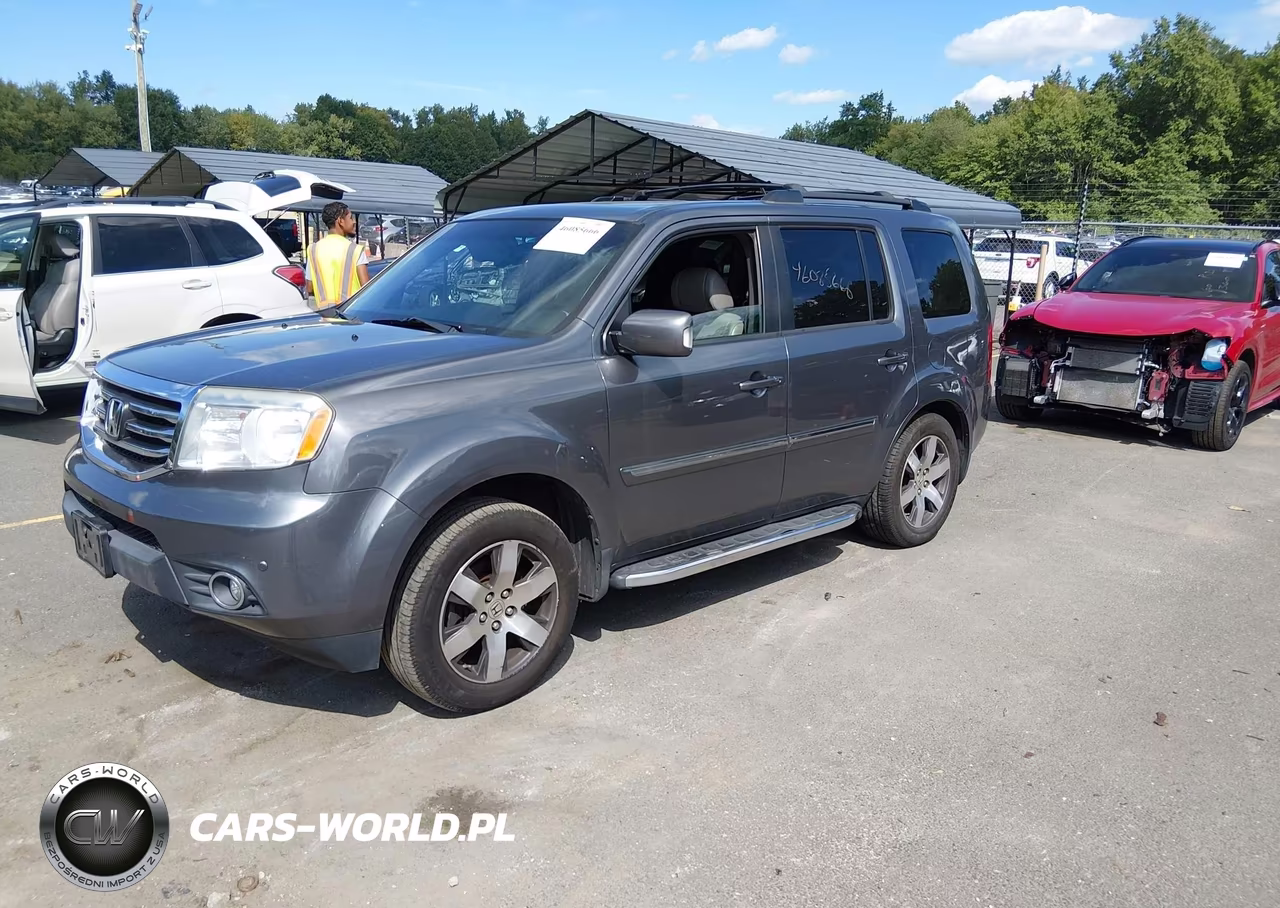 2012 Honda Pilot Touring VIN:5FNYF4H9XCB044086 - 2