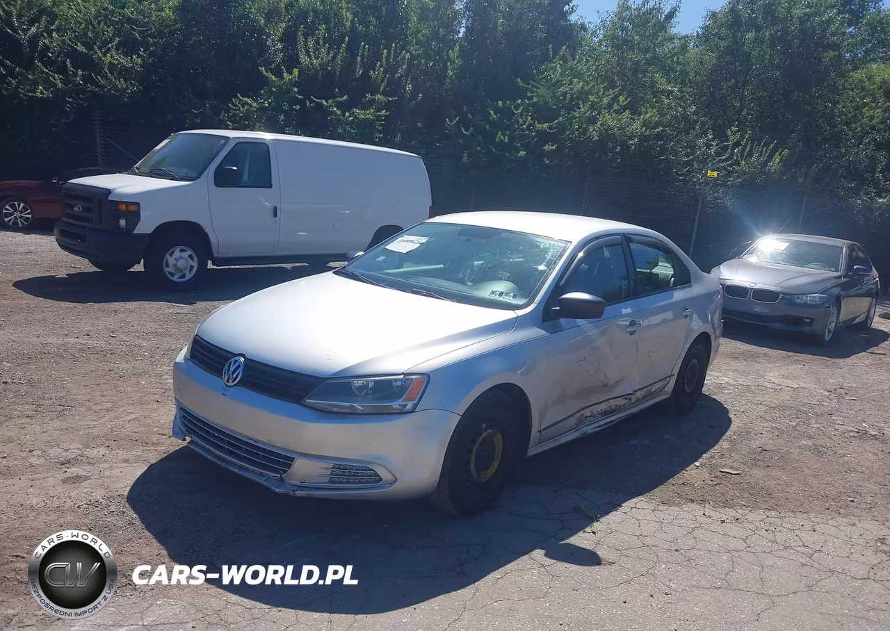 2014 Volkswagen Jetta 2.0L S VIN:3VW2K7AJ9EM242225 - 2