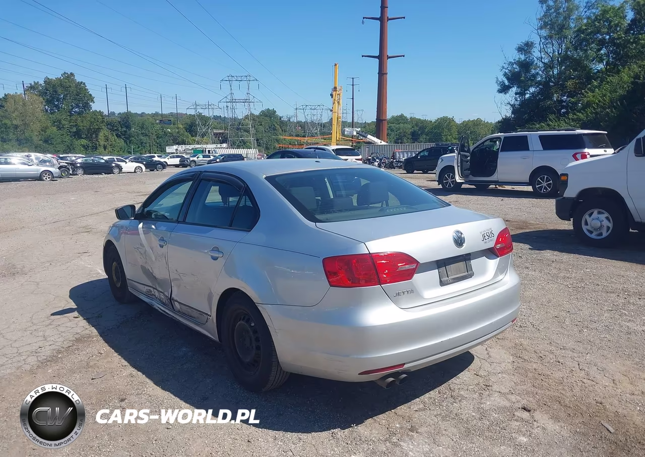 2014 Volkswagen Jetta 2.0L S VIN:3VW2K7AJ9EM242225 - 3