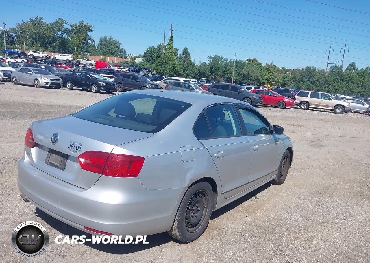 2014 Volkswagen Jetta 2.0L S VIN:3VW2K7AJ9EM242225 - 4
